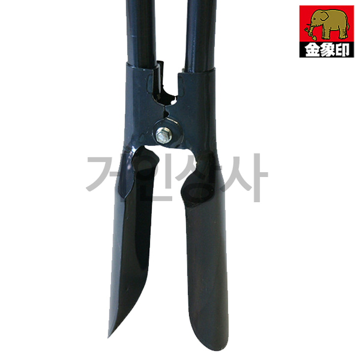 일제 코끼리표 금상인 복식 구멍파기 삽 FG-71217 / 말뚝 지주대 흙파기 토목 조경
