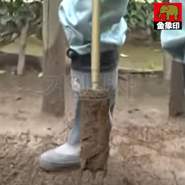 코끼리표 금상인 구멍파기(SD-75)일제삽 구멍삽 이식삽 묘목이식기 땅파기 조경삽 흙파기