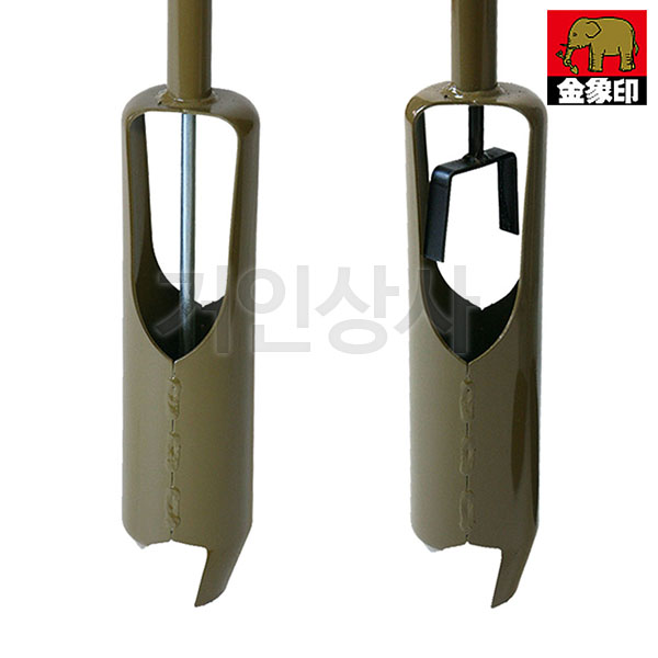 코끼리표 금상인 원통형 회전식 구멍파기 / 일제 땅파기 구멍삽 조경 원예 굴착기 나무심기