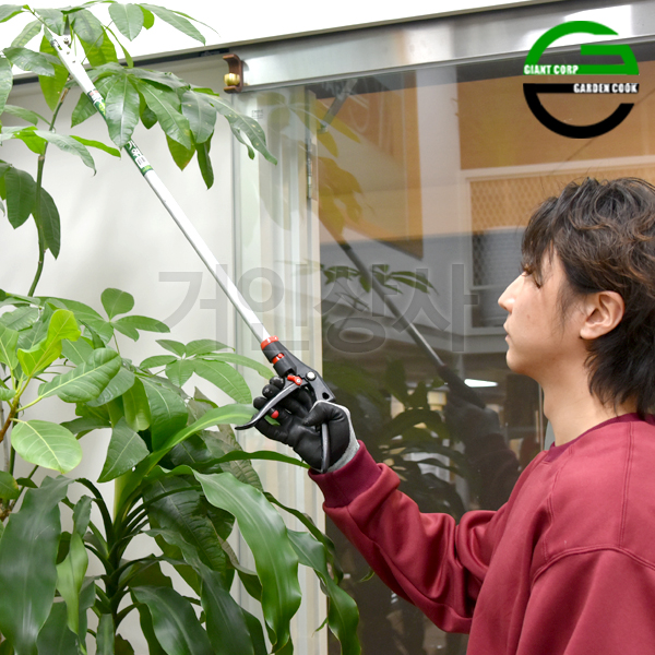 가든쿡 스텐 40% 초경량 고적과가위 0.9 마늘쫑 햇순 소나무 고지가위 순치기 가지치기