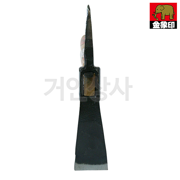 코끼리표 금상인 단조 손곡괭이/일제 괭이 약초괭이 텃밭 화단 곡괭이 야전 미니 캐기 캠핑