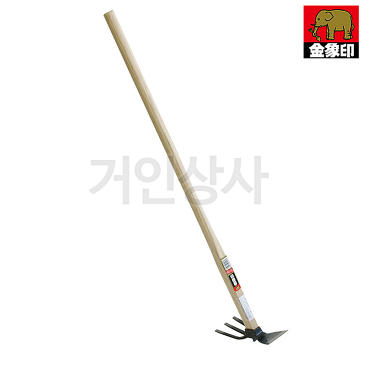 코끼리표 금상인 단조 양날 세발 괭이 900 / 가루찌 텃밭 흙파기 밭갈이 정원 농기구