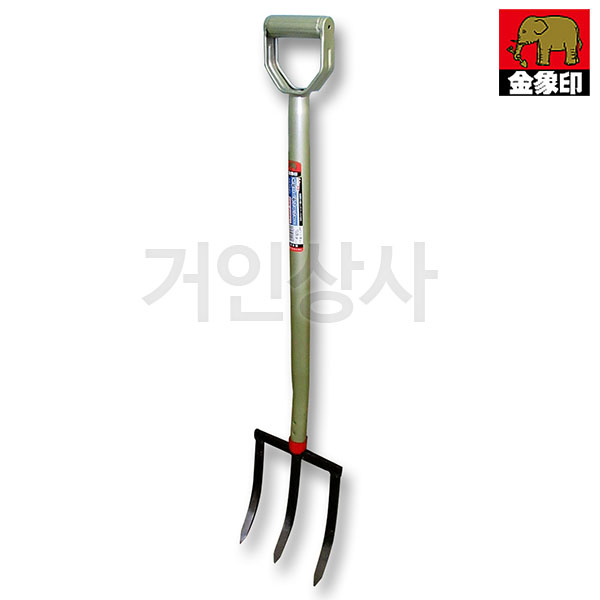 일제 코끼리표 금상인 3발포크 D-SF3 / 밭갈이 흙뒤집기 흙풀기 포크삽 삼지창 농업용