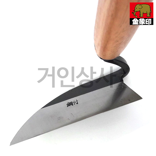 코끼리표 금상인 손 평호미 / 일제 호미 잡초제거 뿌리 벌초호미 낫 호미낫 화단 유물발굴