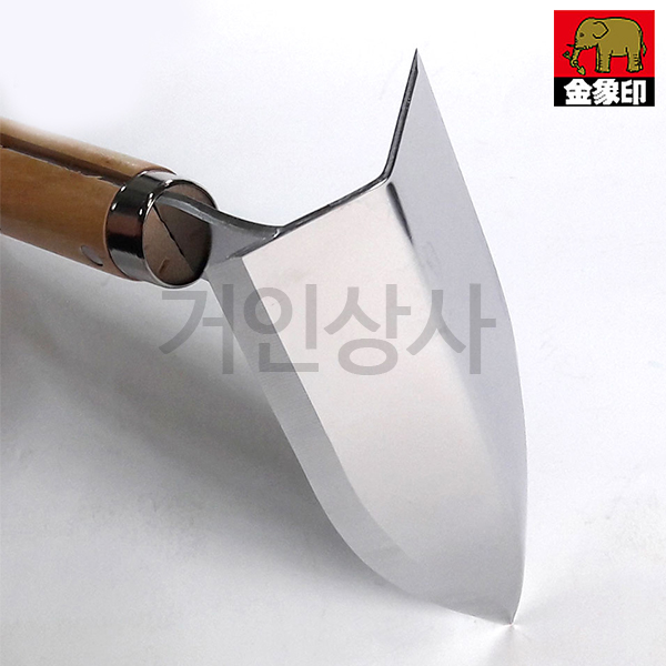 코끼리표 금상인 스텐 손 삼각호미 / 일제 호미 잡초제거 유물발굴용 낫 일본 벌초 잡초