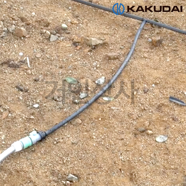 가쿠다이 일자 밸브(573-118) KAKUDAI 점적관수 점적호스 관수용 호스연결 일제