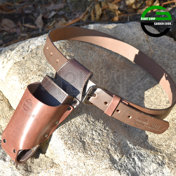 가든쿡 가죽 전지가위집 /전정 가위집 원예 조경 정원 과수 공구 벨트 굿디자인 국산