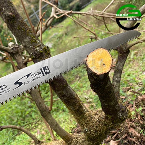 가든쿡 초경량 장대톱 SG-24-1.5/ARS 전지톱 전정 톱 조경 원예 나무 과수 일제