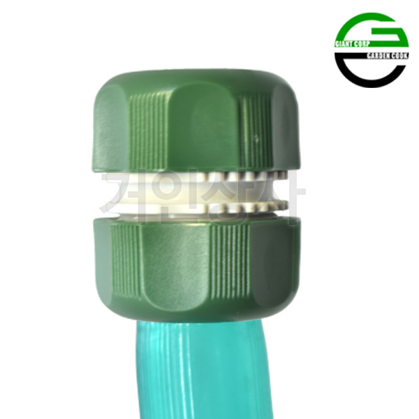 가든쿡 양방향 호스연결구 19mm / 물호스 연결구 커넥터 19미리 연결용품 니플 원예