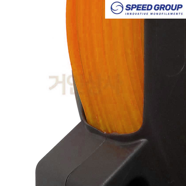 스피드 프랑스 킹 2.70mm 주황 나일론줄 / 예초기날 나이론날 예초기줄 벌초 잔디깍기