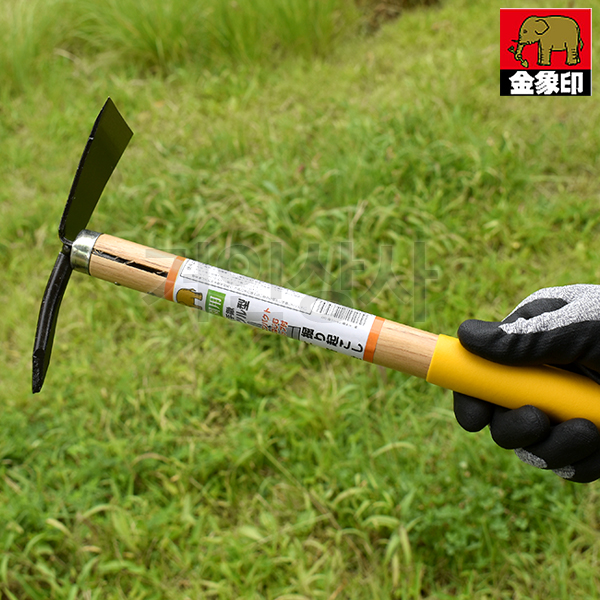 코끼리 금상인 양날 손곡괭이(196581) 약초괭이 텃밭 화단 곡괭이 야전 괭이 캠핑 벌초