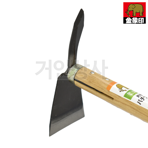 코끼리 금상인 양날 손곡괭이(196581) 약초괭이 텃밭 화단 곡괭이 야전 괭이 캠핑 벌초