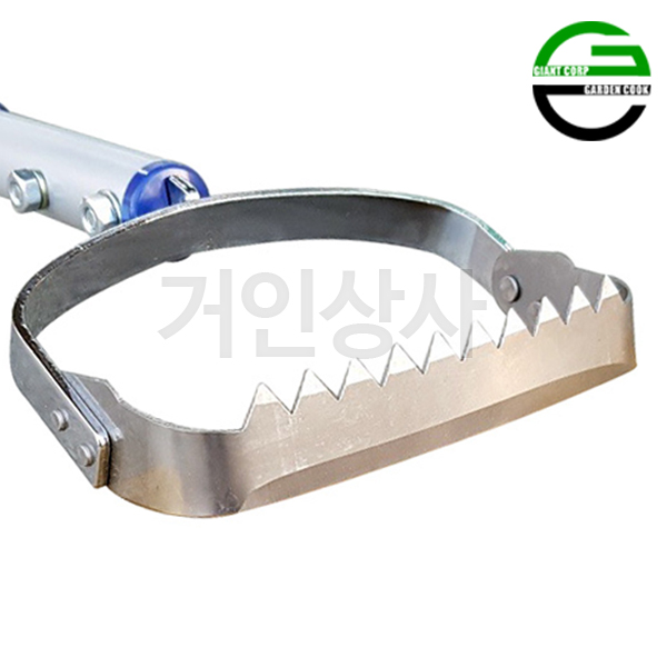 가든쿡 스텐 장대 잡초제거기 GC-0140 (톱니형) 선호미 잡초호미 정원 텃밭 농기구 낫
