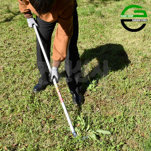 가든쿡 초경량 스텐 장대낫 GS-2100(조선낫형) 정원 텃밭 벌초 잔디 뿌리 풀베기 낫