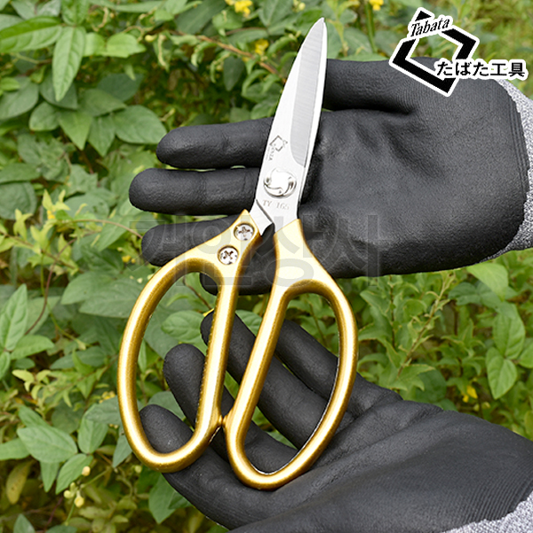 일제 타바타 다목적 원예가위 TY-165 전정가위 수확 원예 정원 과수 화훼 가드닝 가위