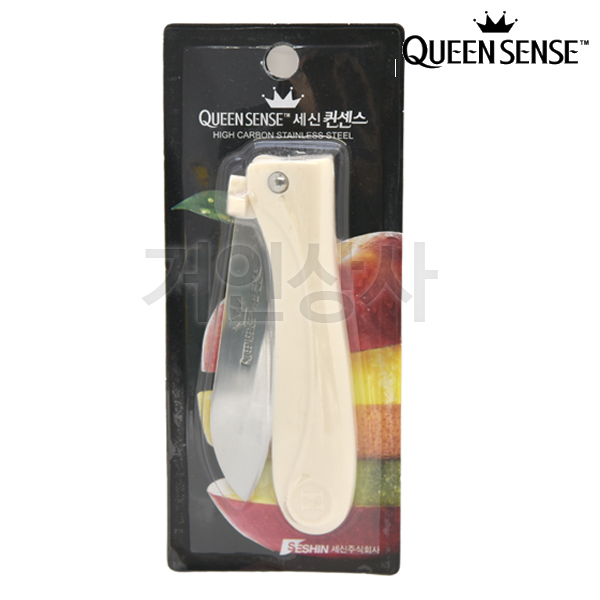 퀸센스 스텐 접과도 YSCK-011 / 접이식칼 캠핑 원예 다용도 등산 야전 낚시 나이프