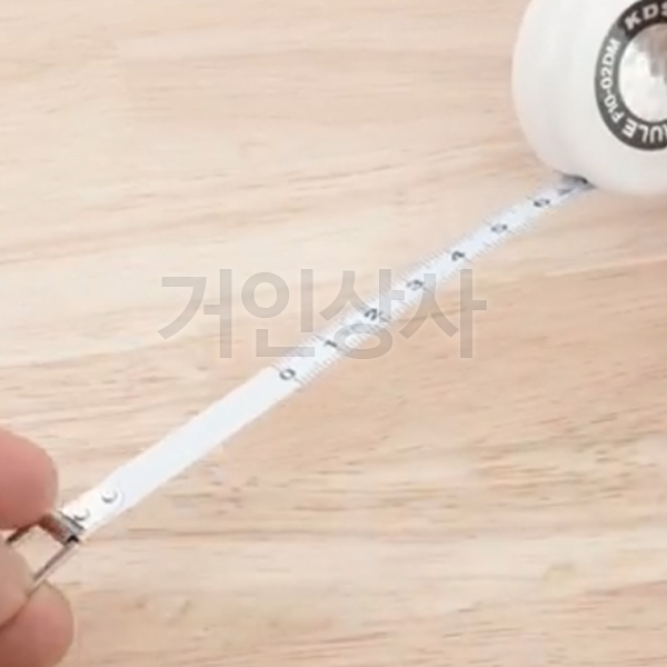 KDS 파이 줄자 2M F10-02DM / 원둘레 원주 직경 측정 배관 파이프 휴대용