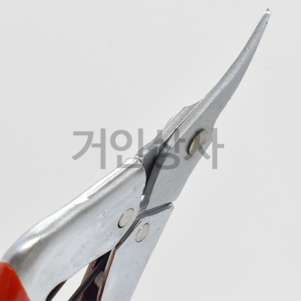 타이거 꼭지가위 K1622H 곡날형 / 곡가위 적과 채과 과수 사과 배 꼭지따기