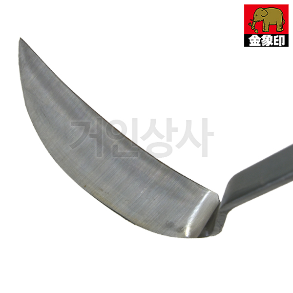 일제 코끼리표 금상인 왼손용 단조호미(소·고급형) / 잡초제거기 호미 뿌리제거 원예 농기구